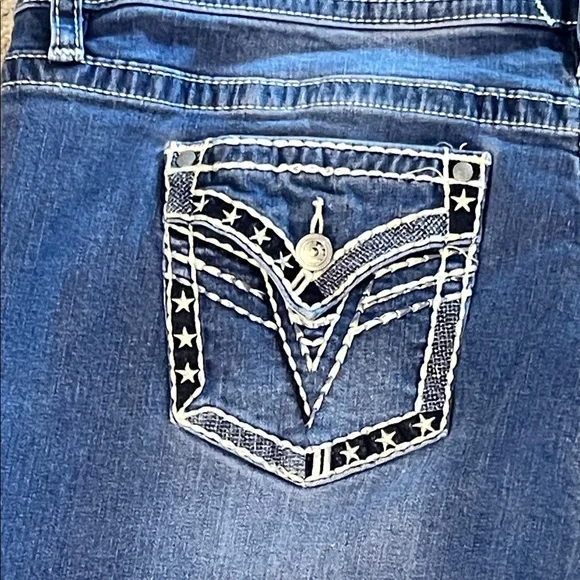 EUC Vigoss Chelsea Capri Jeans - Picture 7 of 10